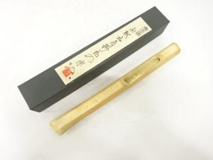 楽入造　面取六角　掛花入